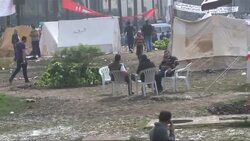 Protesters prepare sit-in camp to rally against Morsi News Clip