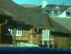 Pasadena Neighborhood 1940's Stock Footage