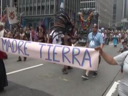 People's Climate March - NYC Stock Footage