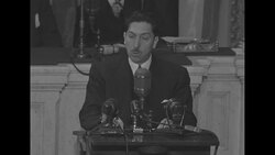 President Miguel Aleman of Mexico addresses joint session of Congress News Clip