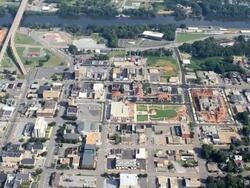 Aerial View of a City Stock Footage
