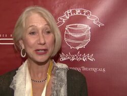 INTERVIEW - Helen Mirren - The Hasty Pudding Theatricals Honor Helen Mirren as 2014 Woman of the Year Stock Footage