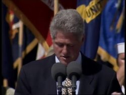 HAWAII: PRESIDENT CLINTON AT CELEBRATIONS TO MARK END OF WWII  (2) News Clip