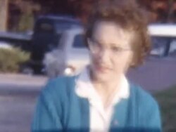 Mom Smiling 1950's Stock Footage
