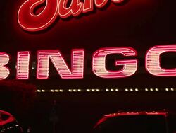Bingo sign Stock Footage