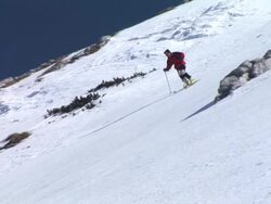 HD: Extreme Skiing Stock Footage