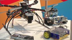 Robot technology wows crowds at first show of its kind News Clip