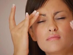 HD: Fighting the pimple Stock Footage