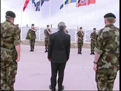 Irish defence minister meets troops serving on peacekeeping mission News Clip