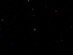 Confetti falling in the wind Stock Footage