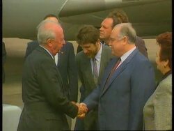 Russia - Rabbin Arrives On Four-Day Visit News Clip