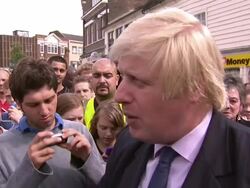 Boris Johnson Opposed to Vigilantes News Clip