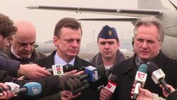 CLEAN : Injured Ukrainian protesters treated in Ro News Clip