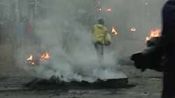 Fires, clashes as election protests continue Instructional Video