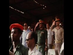 SYND 26/5/70 SUDAN CELEBRATES FIRST ANNIVERSARY OF THE BLOODLESS COUP Instructional Video