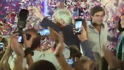 CLEAN : Chile's ex president Pinera joins primary race News Clip