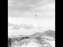 SYND 12 12 68 JOURNALIST INSPECTION TRAIN CRASHED INTO PETROL TANKER News Clip