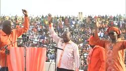 CLEAN : Kabore launches presidential campaign in Burkina Faso News Clip