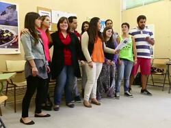 Young Unemployed Spaniards Go Dutch Stock Footage