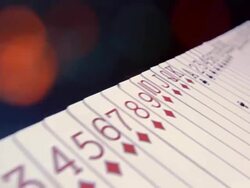 Casino Cards Stock Footage