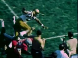 All-American College Football Team, Ohio vs Purdue Stock Footage