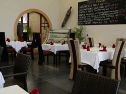 MS Shot of restaurant (Ko Samui Island) / Bo Phut, Ko Samui, Thailand   Stock Footage