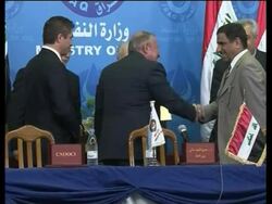 China-led consortium seals oil deal to develop prized cluster of 3 oil fields News Clip