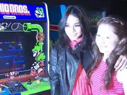 Vanessa Hudgens and Emma Kenney at L'Amour By Nanette Lepore For JCP Launch Party Stock Footage