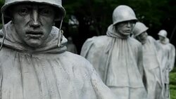 War Memorials In Washington, DC Stock Footage