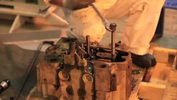 CYLINDER HEAD Stock Footage