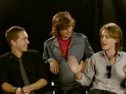 HANSON, the City of West Hollywood, and TOMS Shoes Join Together to Fight Poverty and HIV/AIDS in Africa Event Stock Footage