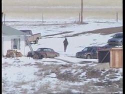 USA: MONTANA: STAND OFF BETWEEN FBI &amp; FREEMEN CONTINUES News Clip