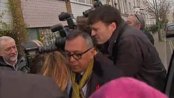 Jeremy Corbyn Leaving His Home For The Commons News Clip