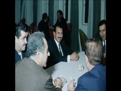 SYND 23-10-72S YRIAN FOREIGN MINISTER MEETING IN  BAGHDAD News Clip