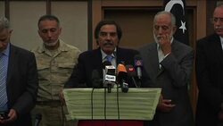 Rebel NTC announces work to begin in a ''free Tripoli'' News Clip