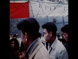 SYND  31-1-73 NORTH VIETNAMESE COMMUNIST PARTY SECRETARY VISITS REOPENED FLOWER MARKET Instructional Video
