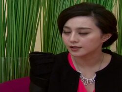 INTERVIEW: Bingbing Fan on how the relationship between children and their parents is the same everywhere in the world at the Rizhao Chongqing Interviews at Cannes. (Footage by WireImage Video/GettyImages) Stock Footage