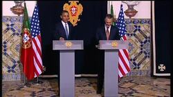 WRAP Obama arrives; Obama sots ADDS other leaders arriving News Clip