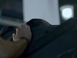 Tire flip Stock Footage