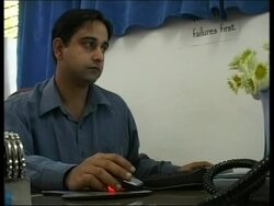 Feature of teens working at outsourcing centre News Clip