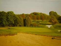 Sand Bunker Stock Footage