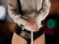 Cabaret Dancer Stock Footage