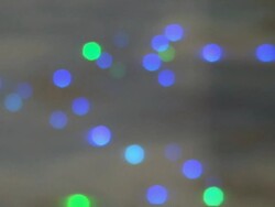 Abstract multicolored led lights background Stock Footage