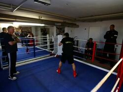 Jack Culcay - Training Session Stock Footage