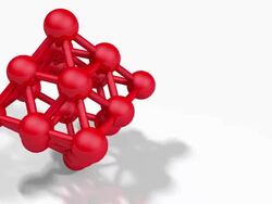 HD:Abstract Atom Model Stock Footage