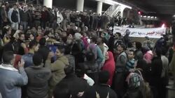 Road blocks, protesters on the streets News Clip