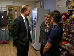 New NHS boss Simon Stevens at Shotley Bridge Hospital News Clip