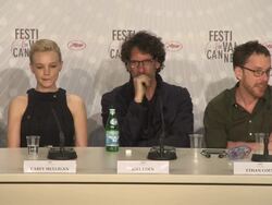INTERVIEW - Joel Coen, Ethan Coen on the casting process, how they approach it, challenging actors at 'Inside Llewyn Davis' Press Conference at Palais des Festivals on May 19, 2013 in Cannes, France (Footage by WireImage Video/Getty Images) Stock Footage
