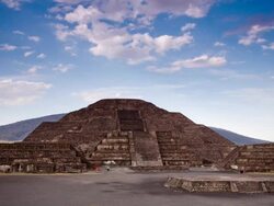 TIME LAPSE: Teotihuacan, Mexico Stock Footage