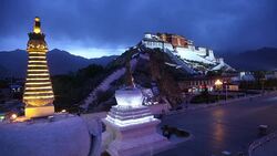 Potala Palace Stock Footage
